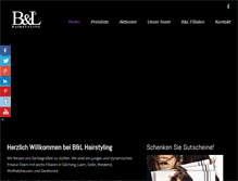 Tablet Screenshot of hairstyling-beni-leo.de